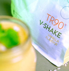 Boisson protéinée vegan à la vanille + shaker