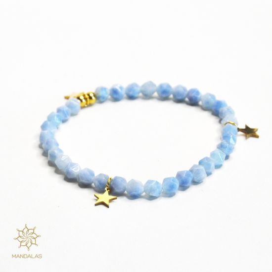 Bracelet Kaleos aigue marine