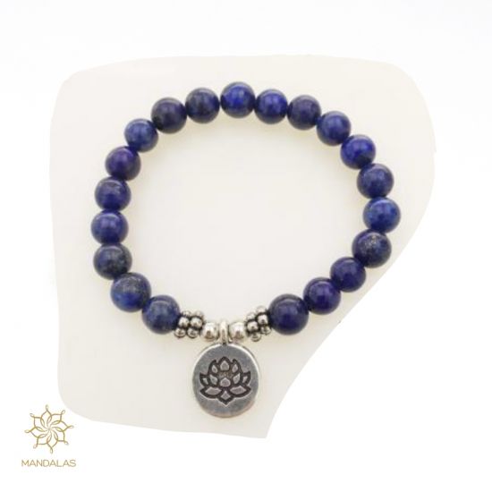 bracelet eclypsia en lapis lazuli
