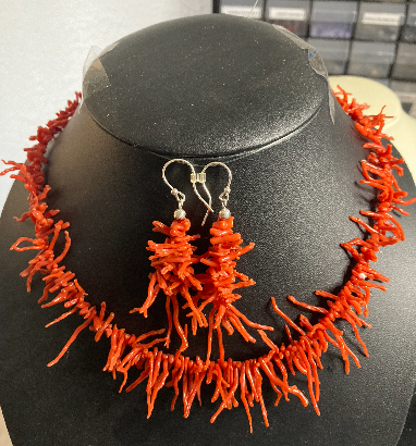 Parure en Corail de Méditerranée